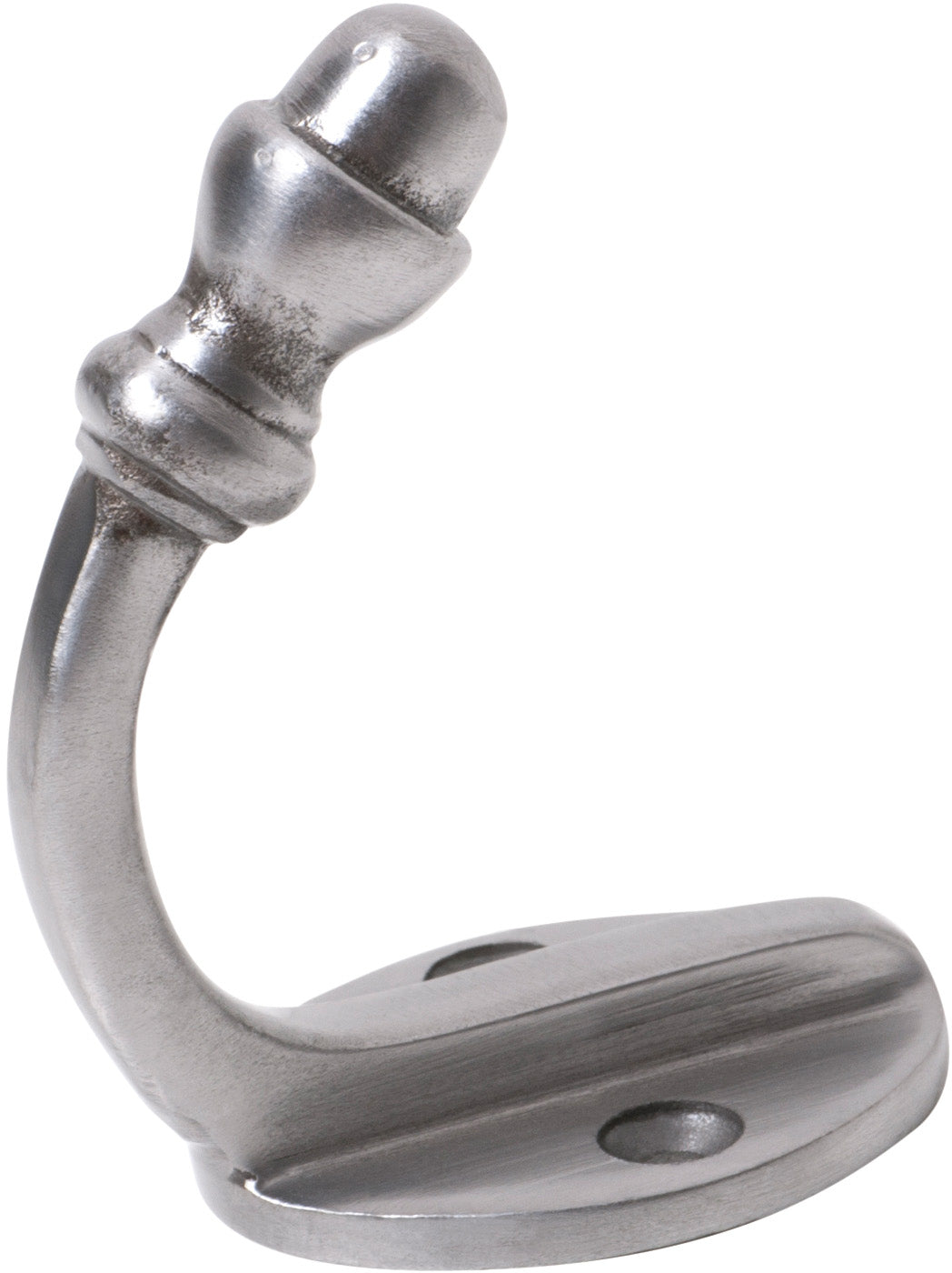 Robe Hook Acorn Iron Polished Metal H45xP70mm