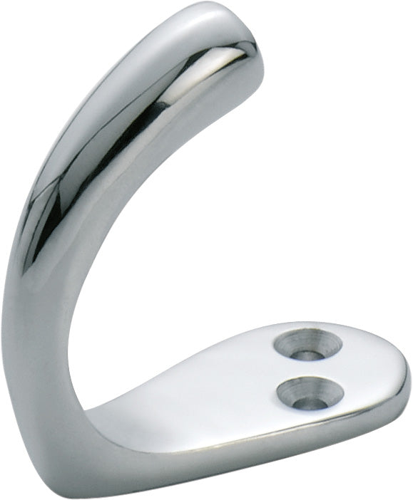 Robe Hook Single Chrome Plated H45xP42mm