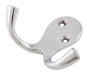Robe Hook Double Chrome Plated H75xP30mm