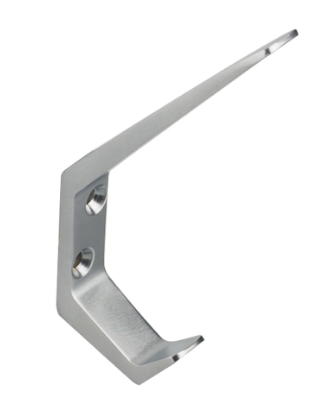 Drake & Wrigley 1662 Coat Hook In 4 Colours : Chrome ,Florentine Bronze ,Brass Plated ,Satin Chrome Plate