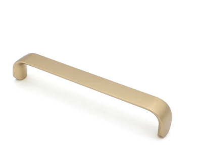 ELITE VIOLA HANDLE CENTRE TO CENTRE AVAILABLE IN 4 SIZES : 128MM ,160MM ,192MM ,256MM BRUSHED GOLD