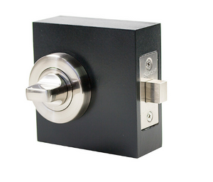 Sylvan Round Privacy Turn & Emergency Release (I-TT6.SNP), 60mm Latch 6mm Spindle (I-BATH2.SS) - Satin Nickel Plate Finish