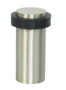MILES NELSON DOOR STOP 38 x 60MM & 38 x 90MM ROUND IN 2 COLOURS : SATIN GRAPHITE ,SATIN NICKEL ,