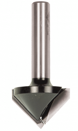 T-CUT VEE GROOVING BIT AVAILABLE IN 5 SIZES  : 9.5mm, 39.7mm, 32.0mm, 22.0mm, 22.0mm