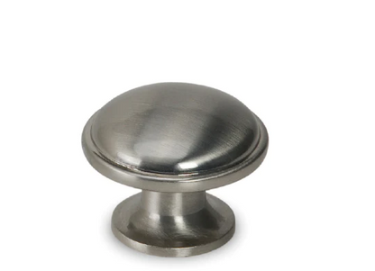 ELITE ENZO KNOB 35MM HEIGHT : 28mm x WIDTH : 35mm - BRUSHED NICKEL