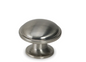 ELITE ENZO KNOB 35MM HEIGHT : 28mm x WIDTH : 35mm - BRUSHED NICKEL
