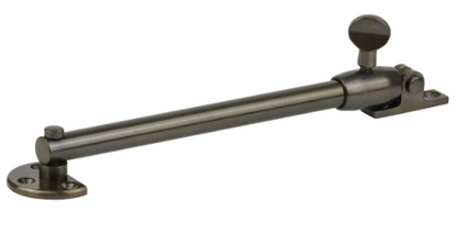 Drake & Wrigley 4103 Telescopic Stay In 8 Colours : Black ,Chrome ,Florentine Bronze ,Oil Rubbed Bronze ,Brass ,Satin Bronze ,Satin Chrome ,Satin Nickle