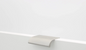 ELITE LUCIA OVERLAY PULL HANDLE HOLE CENTRE AVAILABLE IN 4 SIZES : 32MM ,50MM ,128MM ,256MM BRUSHED NICKEL MATT
