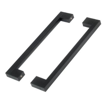 Mardeco 4035 Locarno Pull Handle Back to Back Handle 224mm Finish Black ,Brushed Nickel & Satin Chrome