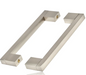 Mardeco 4035 Locarno Pull Handle Back to Back Handle 224mm Finish Black ,Brushed Nickel & Satin Chrome