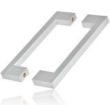 Mardeco 4035 Locarno Pull Handle Back to Back Handle 160mm Finish Black ,Brushed Nickel & Satin Chrome