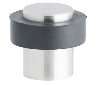 MILES NELSON DOOR STOP 30MM x 40MM & 30MM x 65 FLOOR MOUNT STAINLESS STEEL