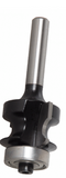 T-CUT PLINTH CUT ROUTER BIT AVAILABLE IN 6 SIZES : 11.0mm, 15.0mm, 17.5mm (1/4" shank), 11.0mm, 15.0mm, 17.5mm (1/2" shank)