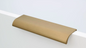 ELITE LUCIA OVERLAY PULL HANDLE HOLE CENTRE AVAILABLE IN 3 SIZES : 50MM ,128MM ,256MM BRUSHED GOLD