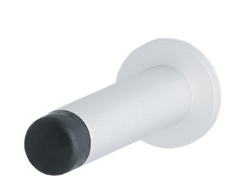 MILES NELSON DOOR STOP 85MM CONCEALED FIX IN 2 COLOURS : MATT ,MATT BLOCK