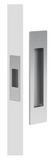 Mardeco 8008 M Series Set Flush Pull Set - Available In 7 Colours : Black ,Bronze ,Brushed Nickel ,Brushed Satin Chrome ,Polished Chrome ,Satin Brass ,Satin Chrome