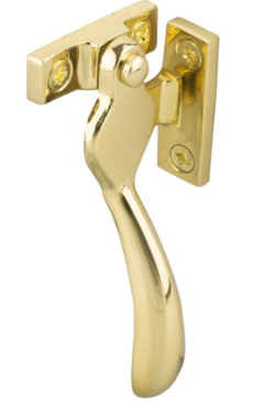 Drake & Wrigley 4104 Wedge Fastener In 8 Colours : Black ,Chrome ,Florentine Bronze ,Oil Rubbed Bronze ,Brass ,Satin Bronze ,Satin Chrome ,Satin Nickle