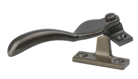 Drake & Wrigley 4104 Wedge Fastener In 8 Colours : Black ,Chrome ,Florentine Bronze ,Oil Rubbed Bronze ,Brass ,Satin Bronze ,Satin Chrome ,Satin Nickle