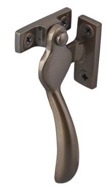 Drake & Wrigley 4104W  Weather Seal Wedge Fastener In 8 Colours : Black ,Chrome ,Florentine Bronze ,Oil Rubbed Bronze ,Brass ,Satin Bronze ,Satin Chrome ,Satin Nickle