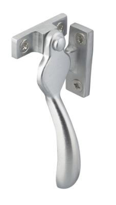 Drake & Wrigley 4104 Wedge Fastener In 8 Colours : Black ,Chrome ,Florentine Bronze ,Oil Rubbed Bronze ,Brass ,Satin Bronze ,Satin Chrome ,Satin Nickle