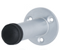 MILES NELSON DOOR STOP WALL MOUNT 90MM ON BRASS  IN 3 COLOURS : SATIN CHROME ,SATIN GRAPHITE ,SATIN NICKEL