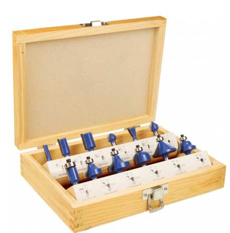 Tg Panelling Router T-CUT ECONOMY ROUTER SET - 12pc – Hardware & Panel Supplies
