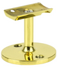 Drake & Wrigley 1030 Short Hand Rail Bracket In 4 Colours : Chrome Plate ,Florentine Bronze ,Brass Plate ,Satin Chrome Plate