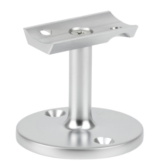 Drake & Wrigley 1030 Short Hand Rail Bracket In 4 Colours : Chrome Plate ,Florentine Bronze ,Brass Plate ,Satin Chrome Plate