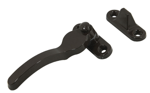 Jaeco Standard Wedge Fastener In 6 Colours : Brass Plate ,Chrome ,Florentine Bronze ,Satin Chrome ,Satin Nickel ,White