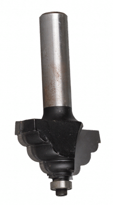 T-CUT TRIPLE COVE ROUTER BIT AVAILABLE IN 2 SIZES : 4.8mm ,6.35mm ...