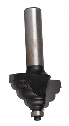 T-CUT TRIPLE COVE ROUTER BIT AVAILABLE IN 2 SIZES : 4.8mm ,6.35mm