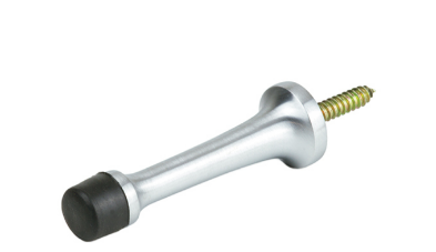 Jaeco Wall Mounted Door Stop Lag Screw In 3 Colours : Chrome ,Polished Brass ,Satin Chrome