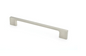 ELITE KARA SLIM SQUARE HANDLE HOLE CENTRE AVAILABLE IN 6 SIZES : 96MM ,128MM ,160MM ,192MM ,256MM ,320MM - BRUSHED NICKEL
