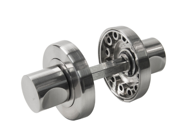 Sylvan Round Double Thumbturn Set - Satin Nickel Plate Finish ...
