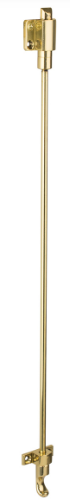 Drake & Wrigley 4106Ext Spring Catch Extended Rod Length -300mm In 7 Colours : Chrome ,Florentine Bronze ,Oil Rubbed Bronze ,Brass ,Satin Bronze ,Satin Chrome ,Satin Nickle