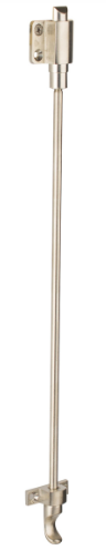 Drake & Wrigley 4106Ext Spring Catch Extended Rod Length -400mm In 7 Colours : Chrome ,Florentine Bronze ,Oil Rubbed Bronze ,Brass ,Satin Bronze ,Satin Chrome ,Satin Nickle