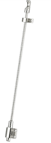 Drake & Wrigley 4106Ext Spring Catch Extended Rod Length -600mm In 7 Colours : Chrome ,Florentine Bronze ,Oil Rubbed Bronze ,Brass ,Satin Bronze ,Satin Chrome ,Satin Nickle