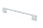 ELITE KARA SLIM SQUARE HANDLE HOLE CENTRE AVAILABLE IN 5 SIZES : 96MM ,128MM ,160MM ,256MM ,320MM - MATT CHROME
