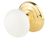 Sylvan Tradition Passage Knob LS5 Display Pack  Available In 4 Colours : Pine/Antique brass ,Rimu/Antique brass ,Rimu/Gold ,White/Gold