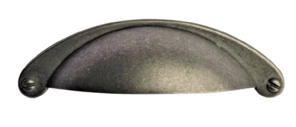 ELITE VERSAILLES PULL HANDLE HOLE CENTRE 64MM ( LENGTH: 103mm x HEIGHT : 27mm ) AVAILABLE IN 5 COLOURS : BLACK IRON ,ANTIQUE PEWTER ,SATIN BLACK ,ANTIQUE BRONZE ,CHROME PLATED