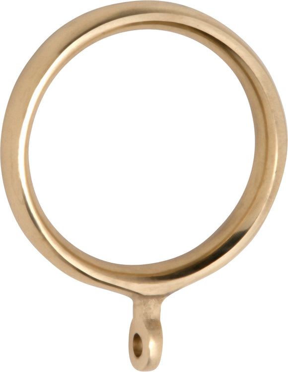Curtain Ring Polished Brass ID38mm