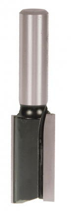 T-CUT 2FL STRAIGHT BIT-1/2 AVAILABLE IN 5 SIZES  : 6.0mm,6.4mm,8.0mm,9.0mm,10.0mm