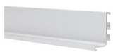 Mardeco 4550 Calabria Aluminium Extrusion Handle Overall Size - 2m Finish Available In 4 Colours : Anodised Black ,Anodised Bronze ,Anodised Chrome ,Powder Coated White