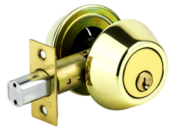 Sylvan Double Cylinder Deadbolt - Antique brass ,Polished brass & Stainless steel