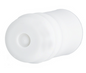 MILES NELSON DOOR STOP PLASTIC CUSHION CONCEALED FIX WHITE