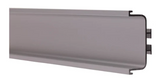 Mardeco 4555 Calabria Aluminium Extrusion Handle Overall Size - 2m Finish Available In 4 Colours : Anodised Black ,Anodised Bronze ,Anodised Chrome ,Powder Coated White