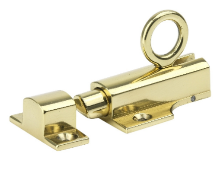 Drake & Wrigley 4160 Hopper Catch In 4 Colours : Chrome ,Florentine Bronze ,Brass ,Satin Chrome