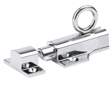 Drake & Wrigley 4160 Hopper Catch In 4 Colours : Chrome ,Florentine Bronze ,Brass ,Satin Chrome