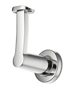 MILES NELSON BANISTER BRACKET SATIN STAINLESS STEEL WITH BASE SS 316