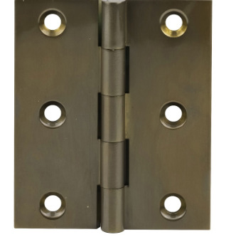 Drake & Wrigley 4506FP Butt Hinge 6 Counter Sunk Holes Fixed Pin In 6 Colours : Chrome ,Florentine Bronze ,Brass ,Satin Chrome ,Satin Nickle Plate ,Stainless Steel